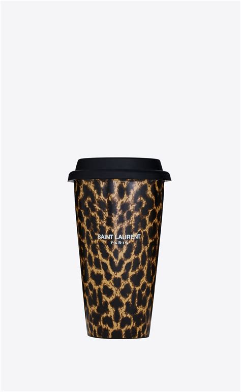 ysl tea cup|Saint Laurent travel mug in metal .